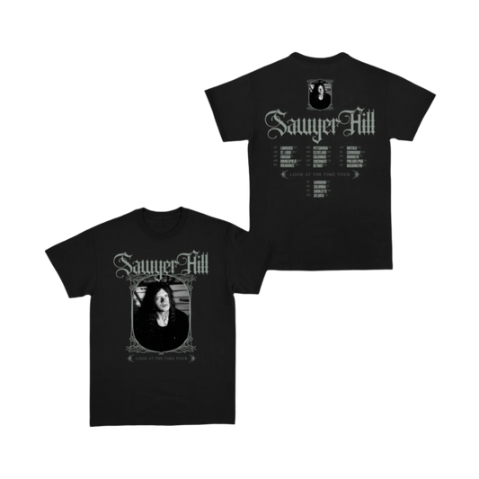 Look At The Time Black US Tour Tee